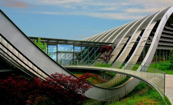 fotografi arsitektur bangunan modern
